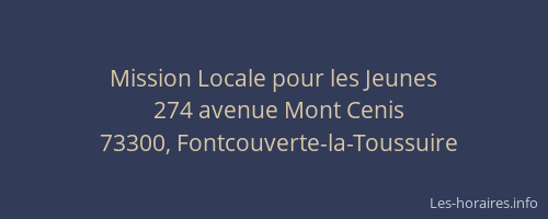 Mission Locale pour les Jeunes