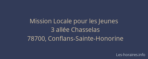 Mission Locale pour les Jeunes