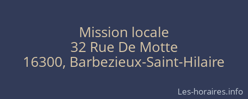 Mission locale