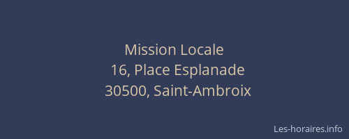 Mission Locale