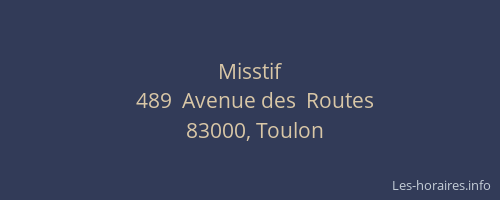 Misstif