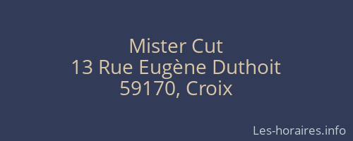 Mister Cut