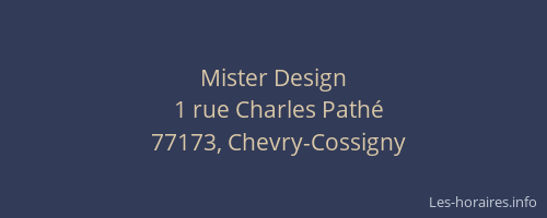 Mister Design