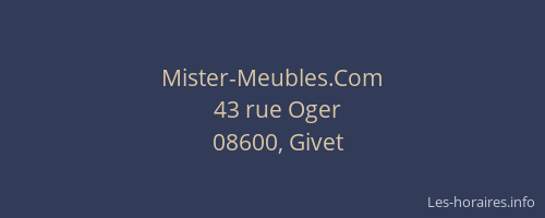 Mister-Meubles.Com