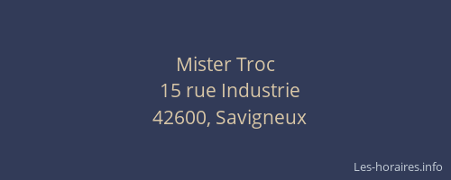 Mister Troc