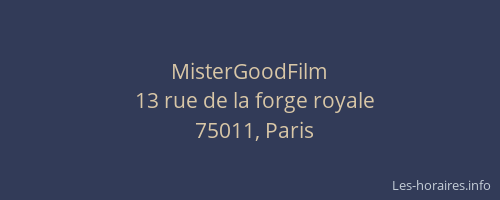 MisterGoodFilm