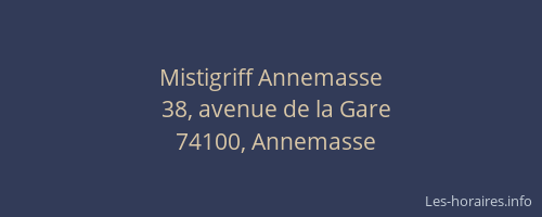 Mistigriff Annemasse