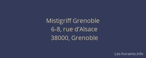 Mistigriff Grenoble