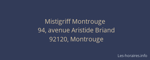 Mistigriff Montrouge