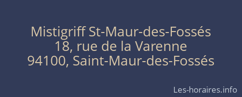 Mistigriff St-Maur-des-Fossés