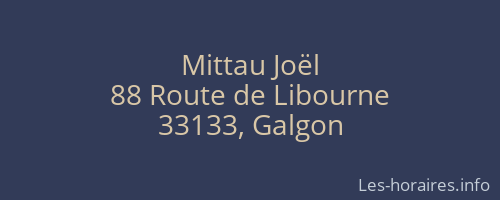 Mittau Joël