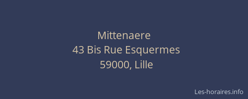 Mittenaere