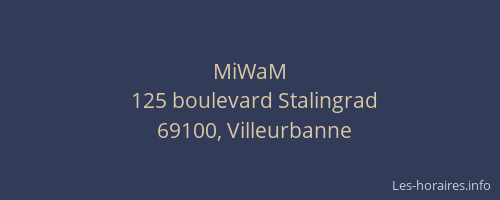 MiWaM