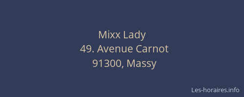 Mixx Lady