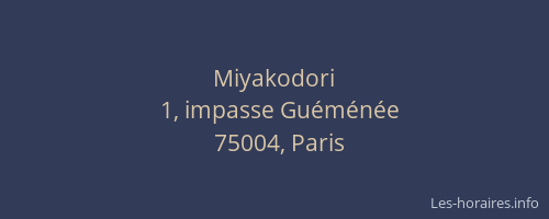 Miyakodori