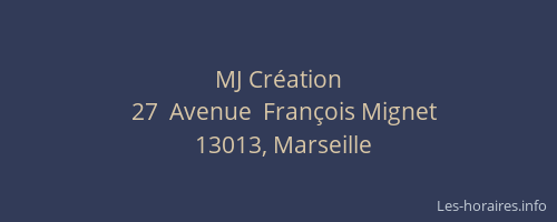 MJ Création