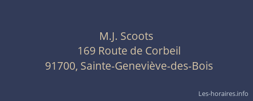 M.J. Scoots
