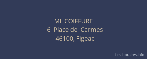 ML COIFFURE