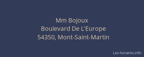 Mm Bojoux