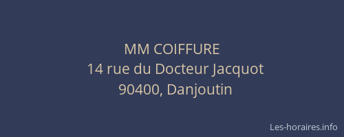 MM COIFFURE