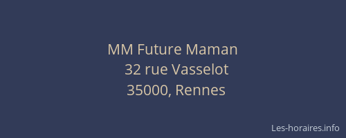 MM Future Maman