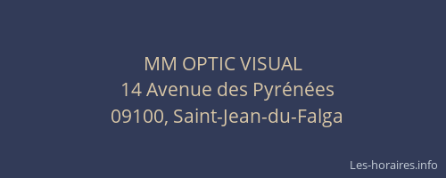 MM OPTIC VISUAL