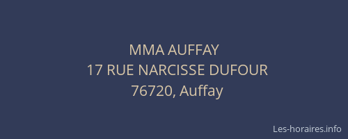 MMA AUFFAY