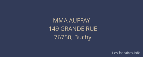 MMA AUFFAY