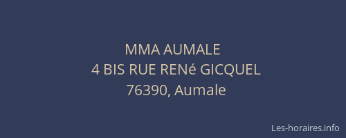 MMA AUMALE