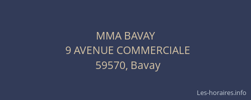 MMA BAVAY