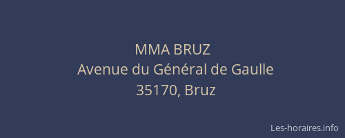 MMA BRUZ