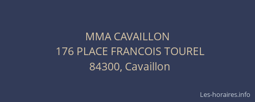 MMA CAVAILLON