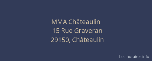 MMA Châteaulin