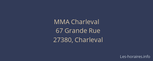 MMA Charleval