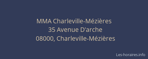 MMA Charleville-Mézières