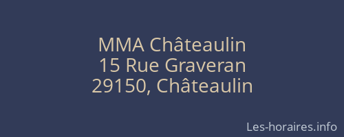MMA Châteaulin
