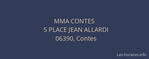 MMA CONTES