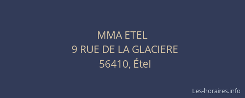 MMA ETEL