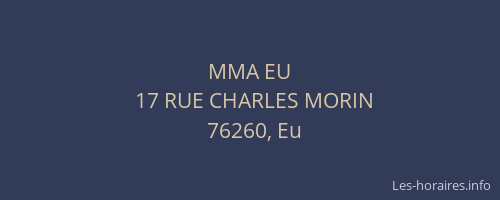 MMA EU