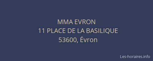 MMA EVRON
