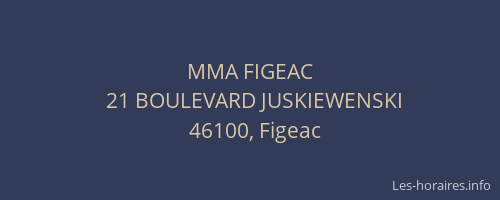 MMA FIGEAC