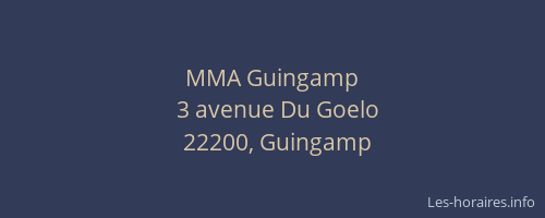 MMA Guingamp