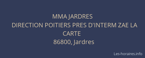 MMA JARDRES