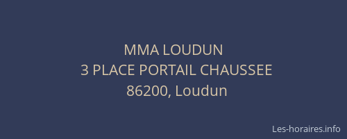 MMA LOUDUN