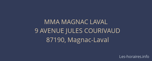 MMA MAGNAC LAVAL