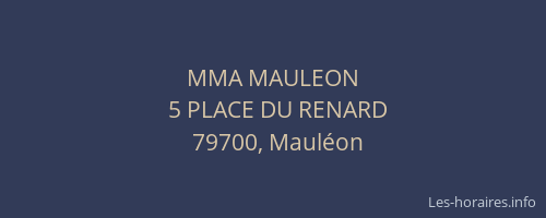 MMA MAULEON