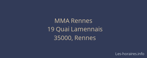 MMA Rennes