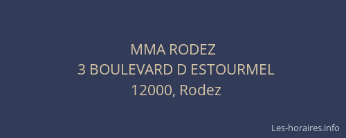 MMA RODEZ