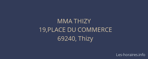 MMA THIZY