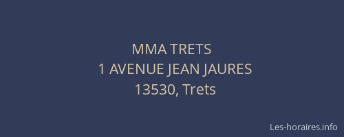 MMA TRETS